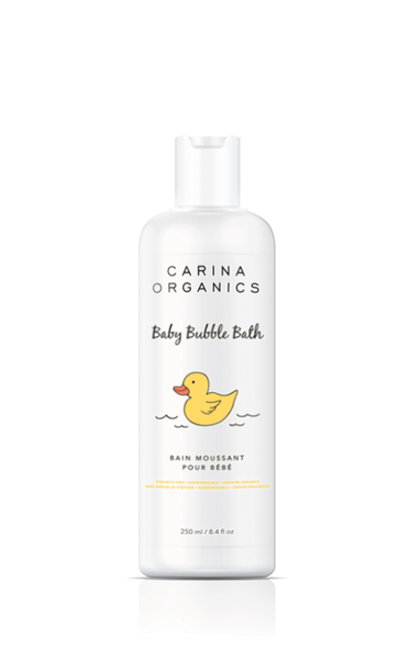 carina organics baby bubble bath
