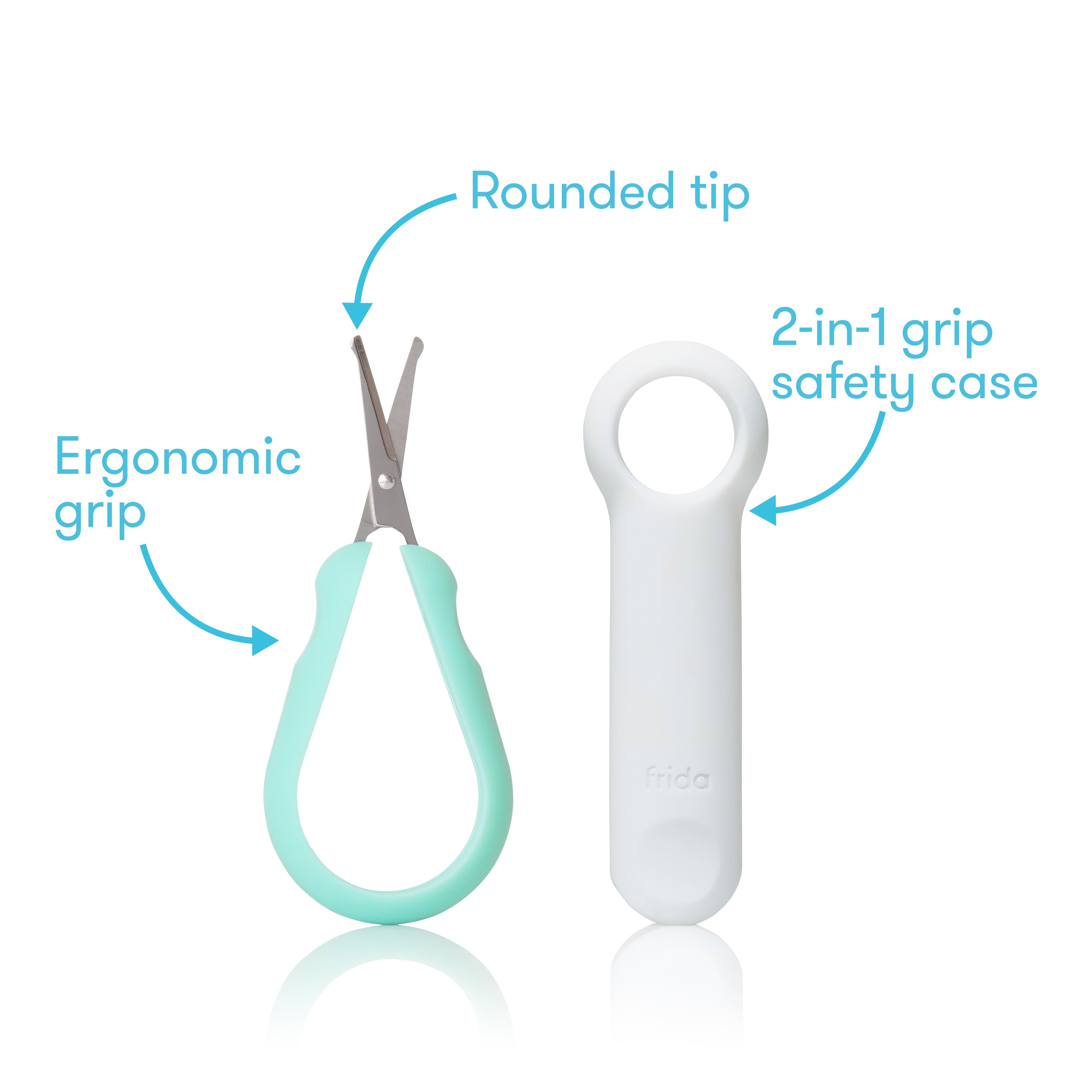 fridababy easy grip nail scissors