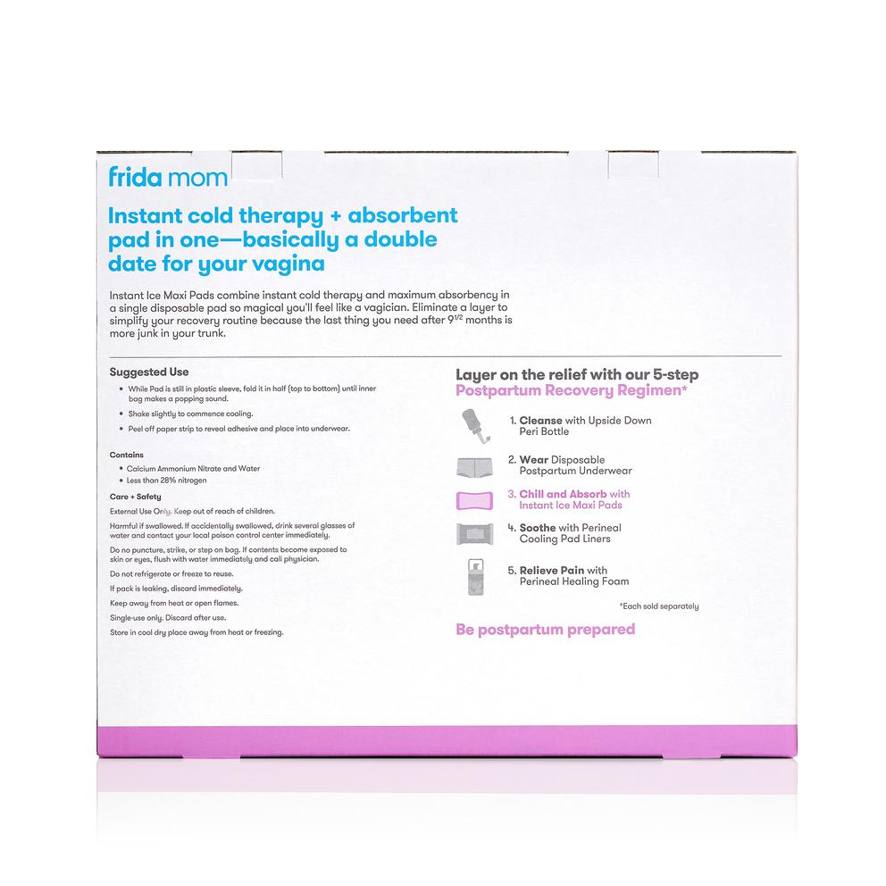 frida mom instant ice maxi pads