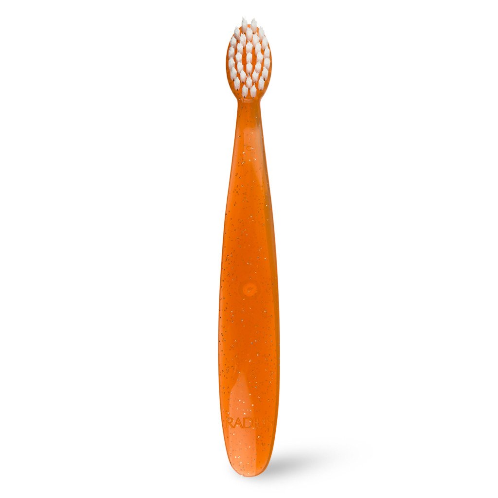 radius totz toddler toothbrush orange