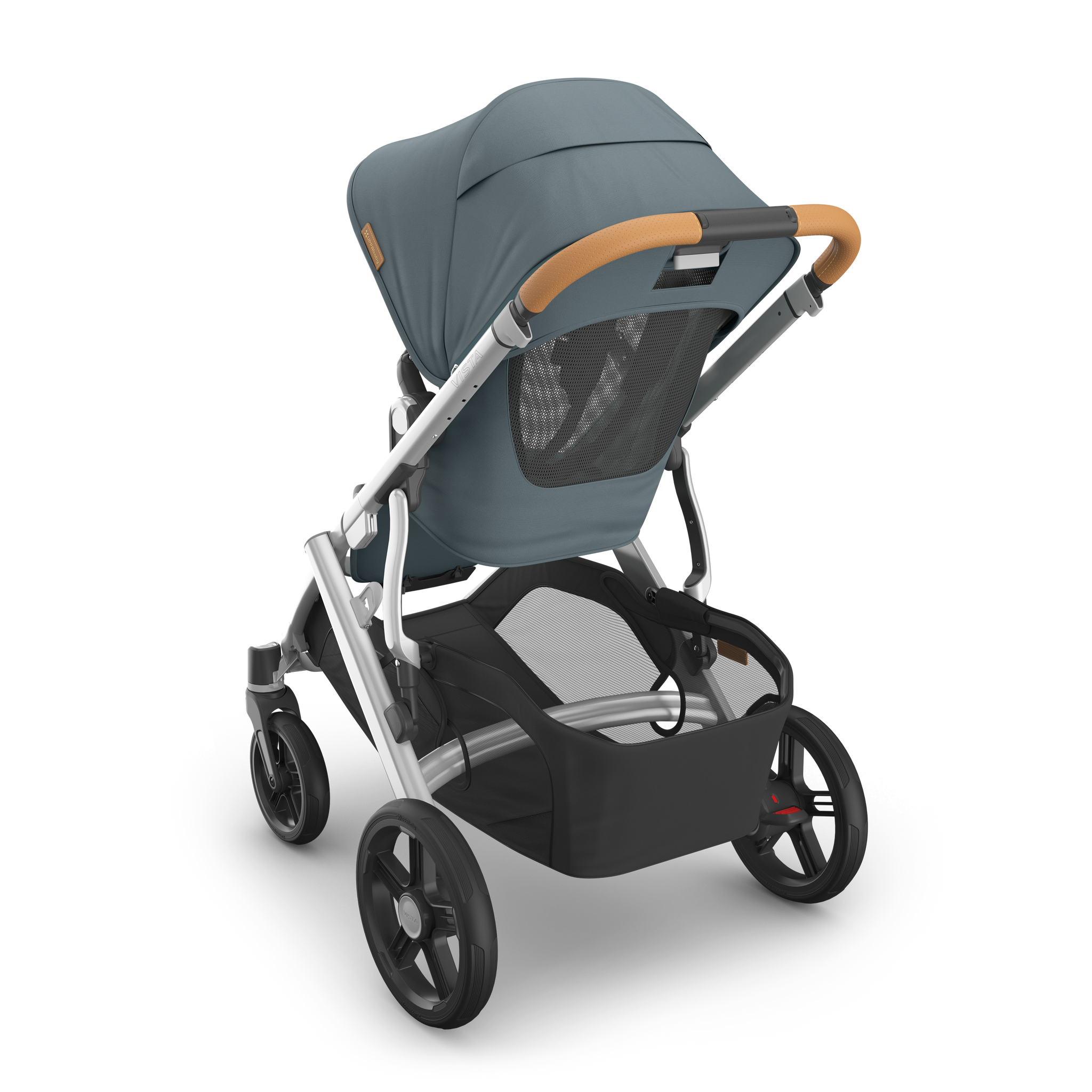 Uppababy Vista V3 Stroller - Callum (Stone Blue/Silver Frame/Sand