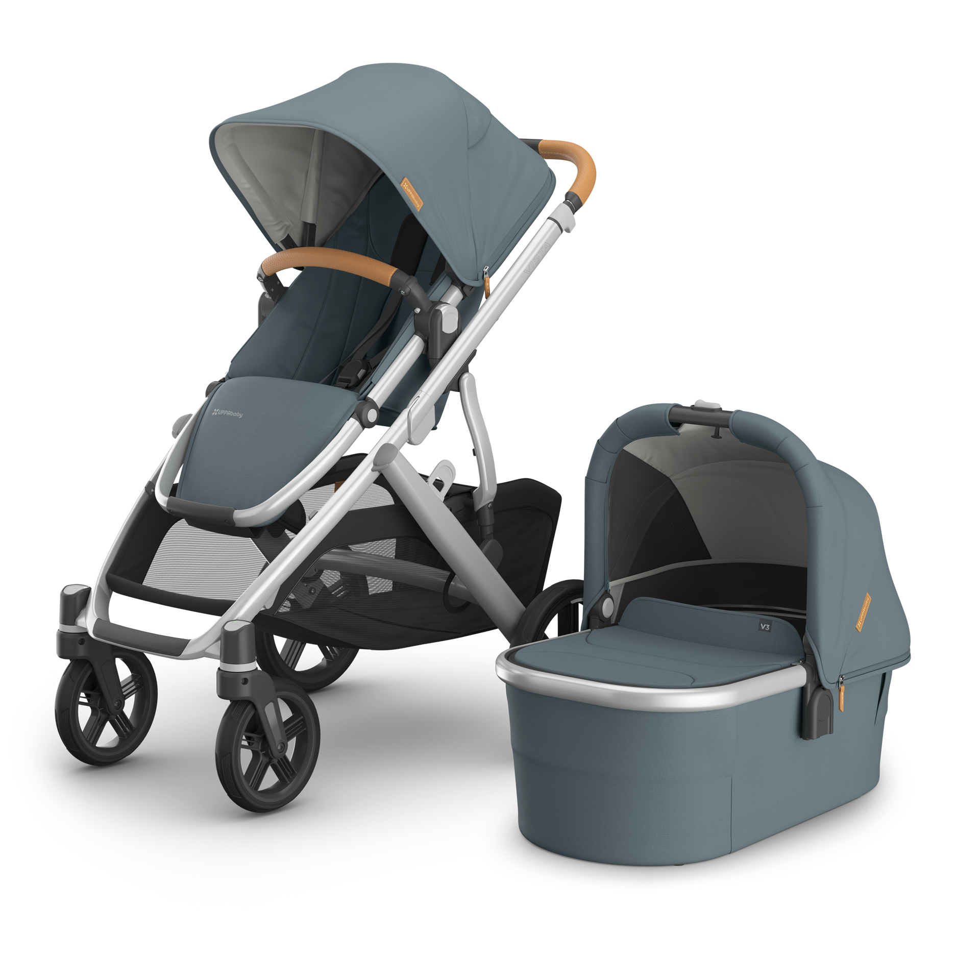 Uppababy Vista V3 with Bassinet V3
