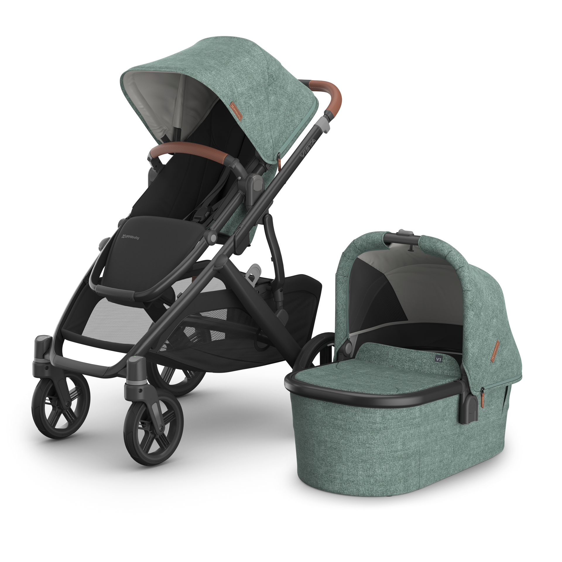 Uppababy Vista V3 with Bassinet V3