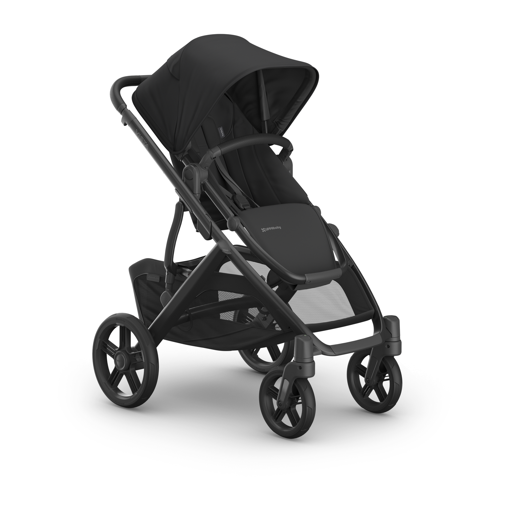 Uppababy Vista V3 Stroller Jake (Charcoal/Carbon Frame/Black