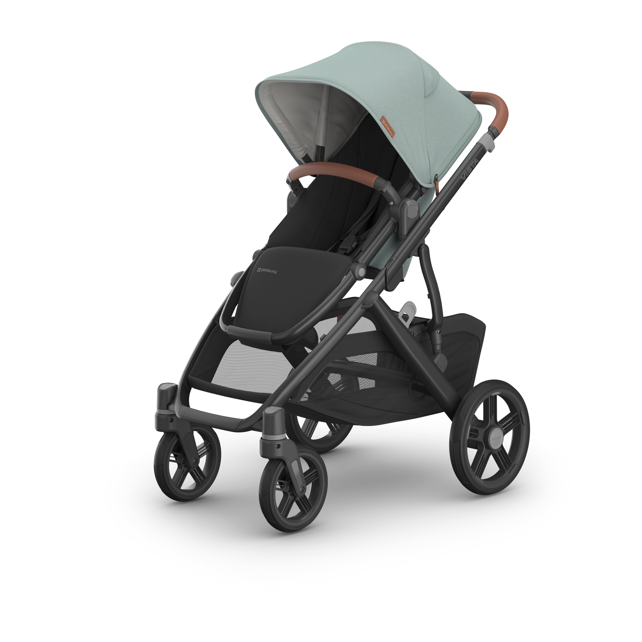 Uppababy Vista V3 Stroller - Kenzi (Mystic Aqua/Carbon Frame