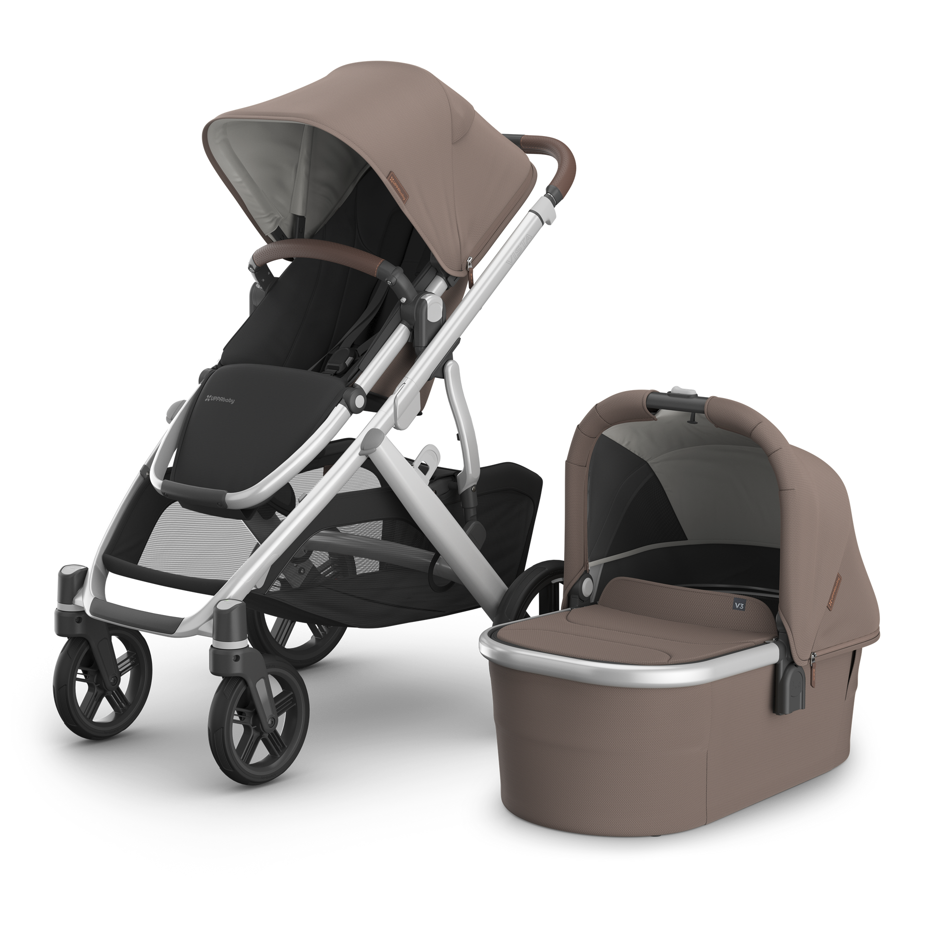 Uppababy Vista V3 with Bassinet V3