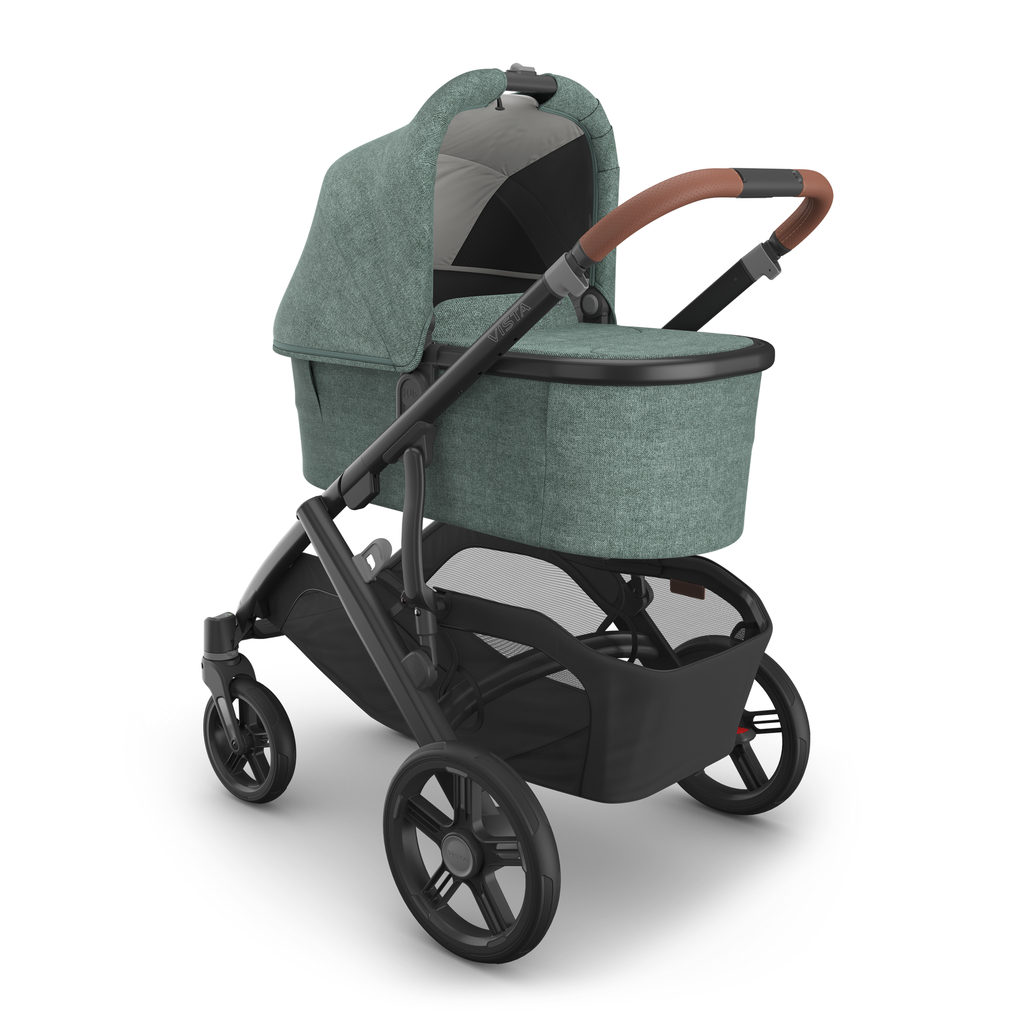 Uppababy Vista V3 with Bassinet V3 Gwen (Green Melange/Carbon