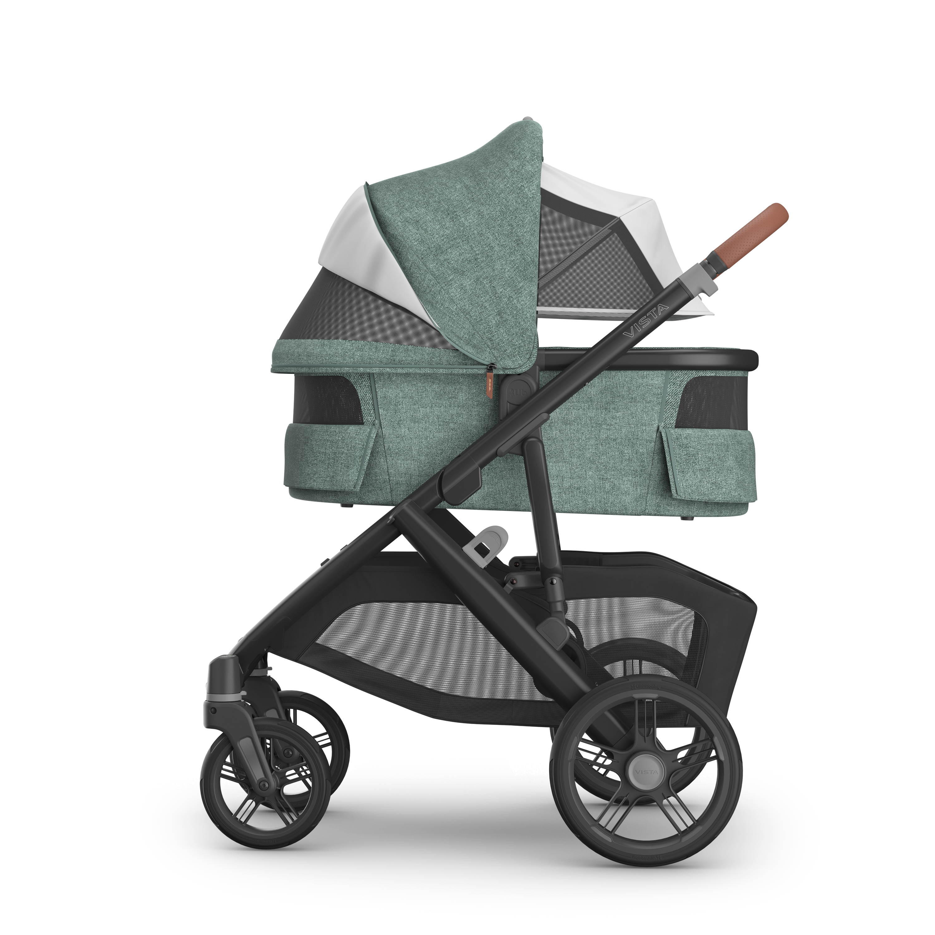 uppababy vista sage green Uppababy Vista V3 with Bassinet V3