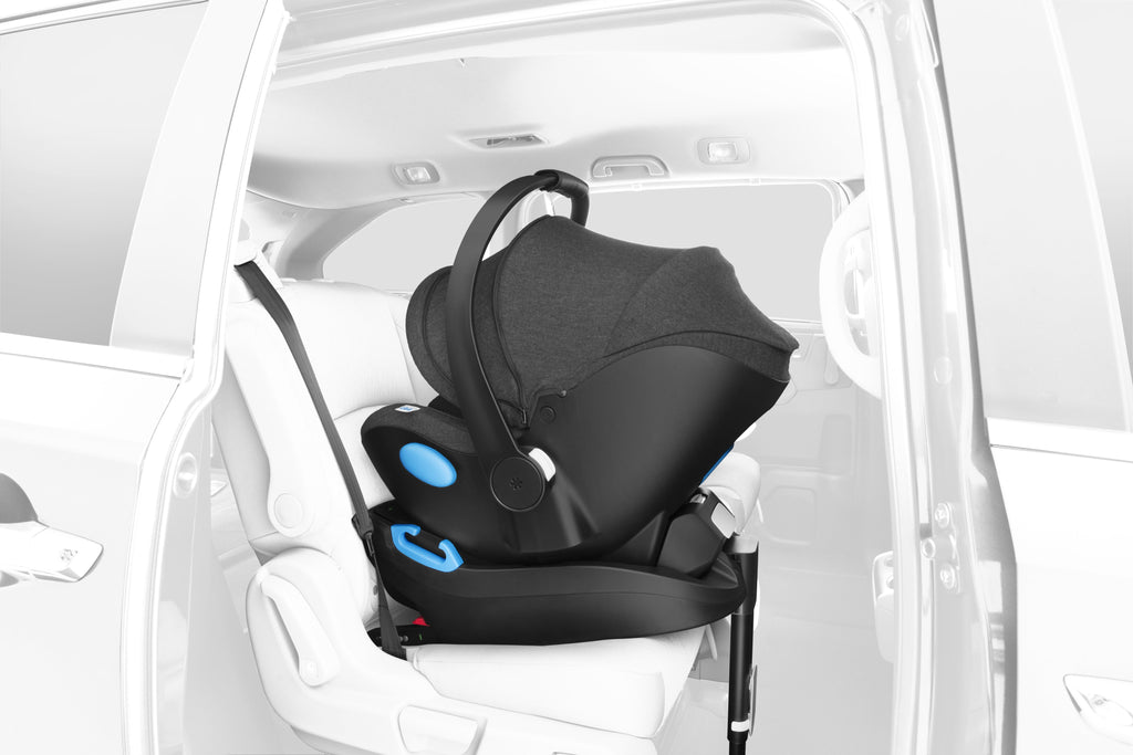 clek liing infant car seat rigid latch install