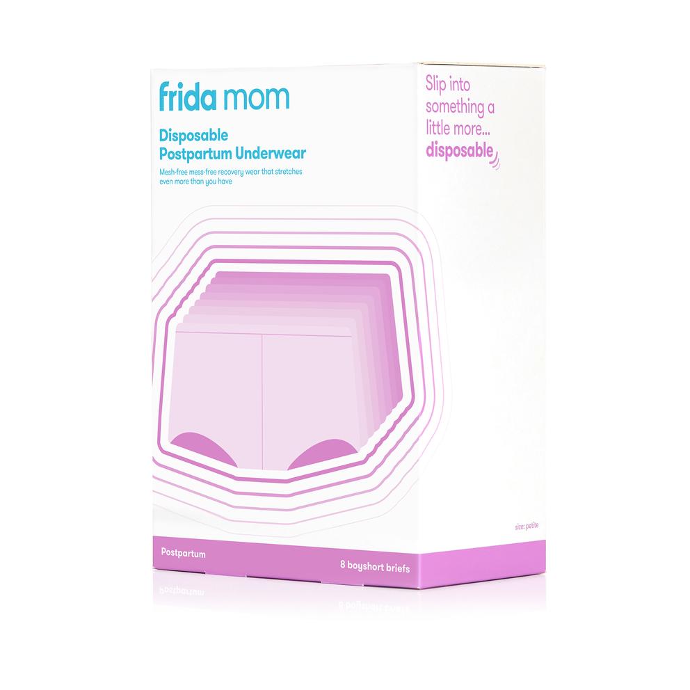 fridamom disposable postpartum underwear boyshorts