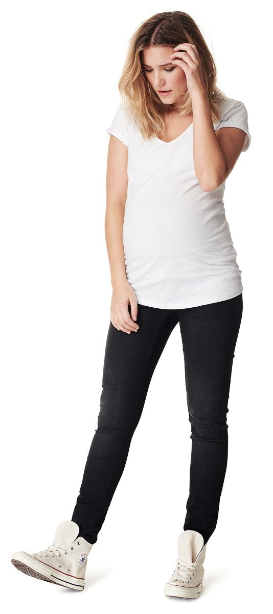 noppies avi everyday skinny jeans black model front