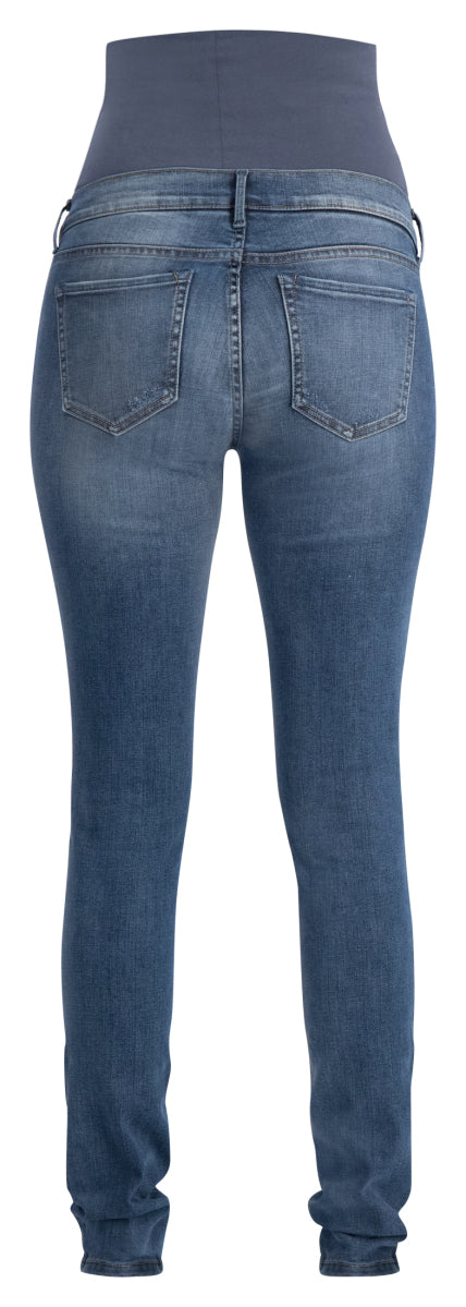 noppies avi maternity skinny jeans tinted blue
