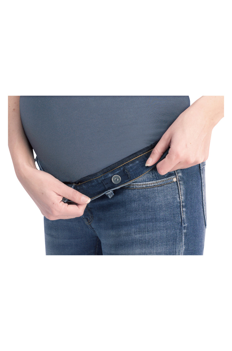noppies avi maternity skinny jeans tinted blue