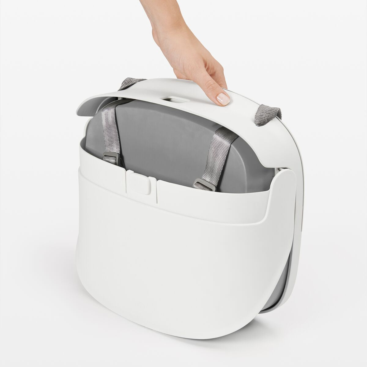oxo tot perch booster seat grey portable