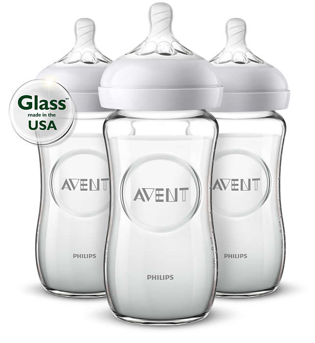 Philips Avent Natural Glass Bottle oz (3pk) – Love Me Do Baby