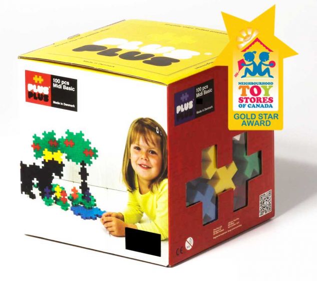 plus plus big basic building set 100 pieces