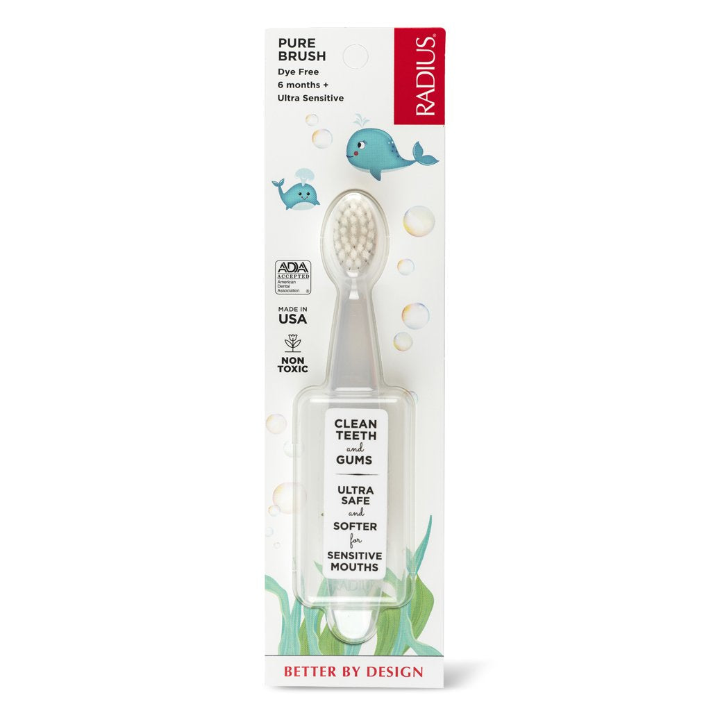 radius pure baby toothbrush 6-18mo
