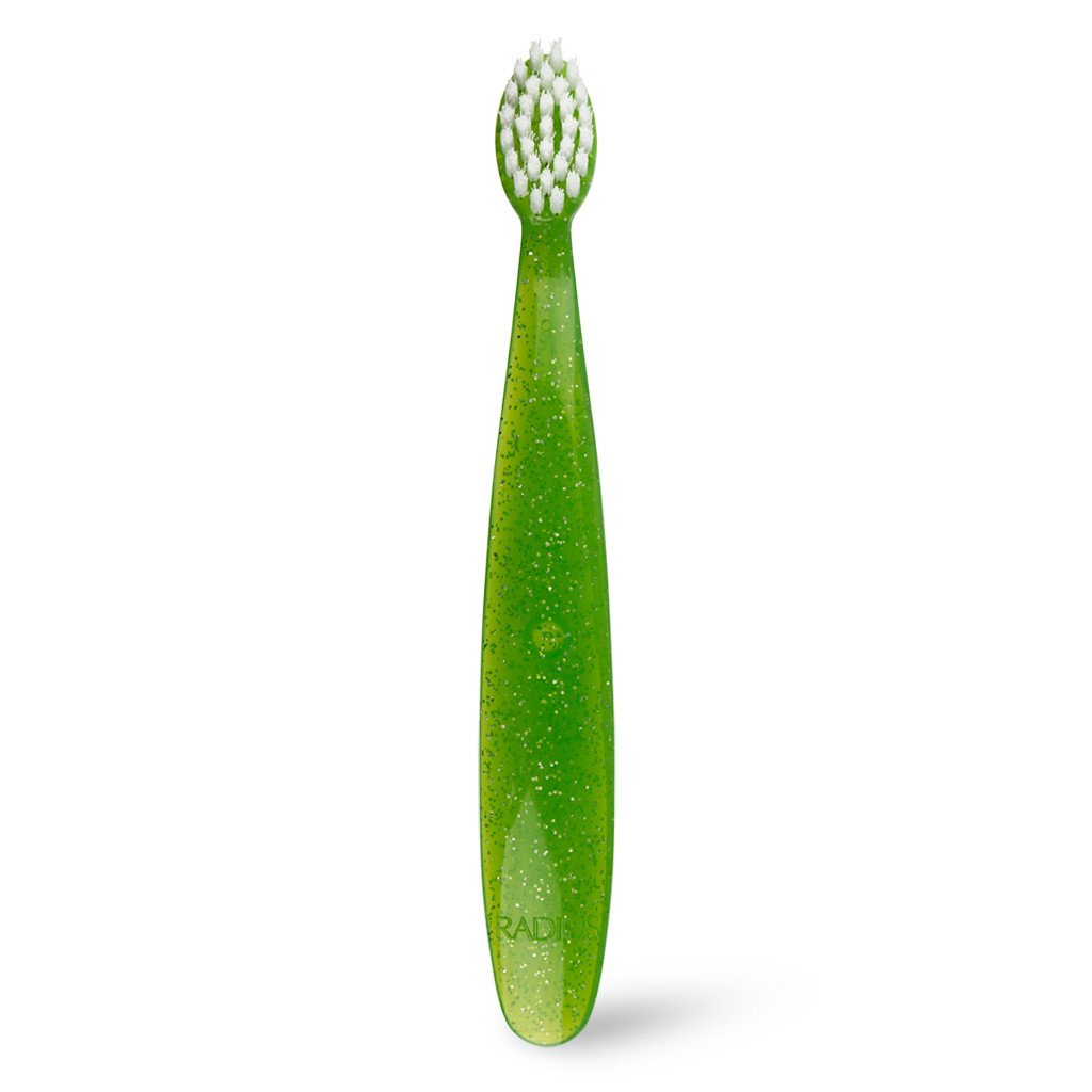 radius totz toddler toothbrush green