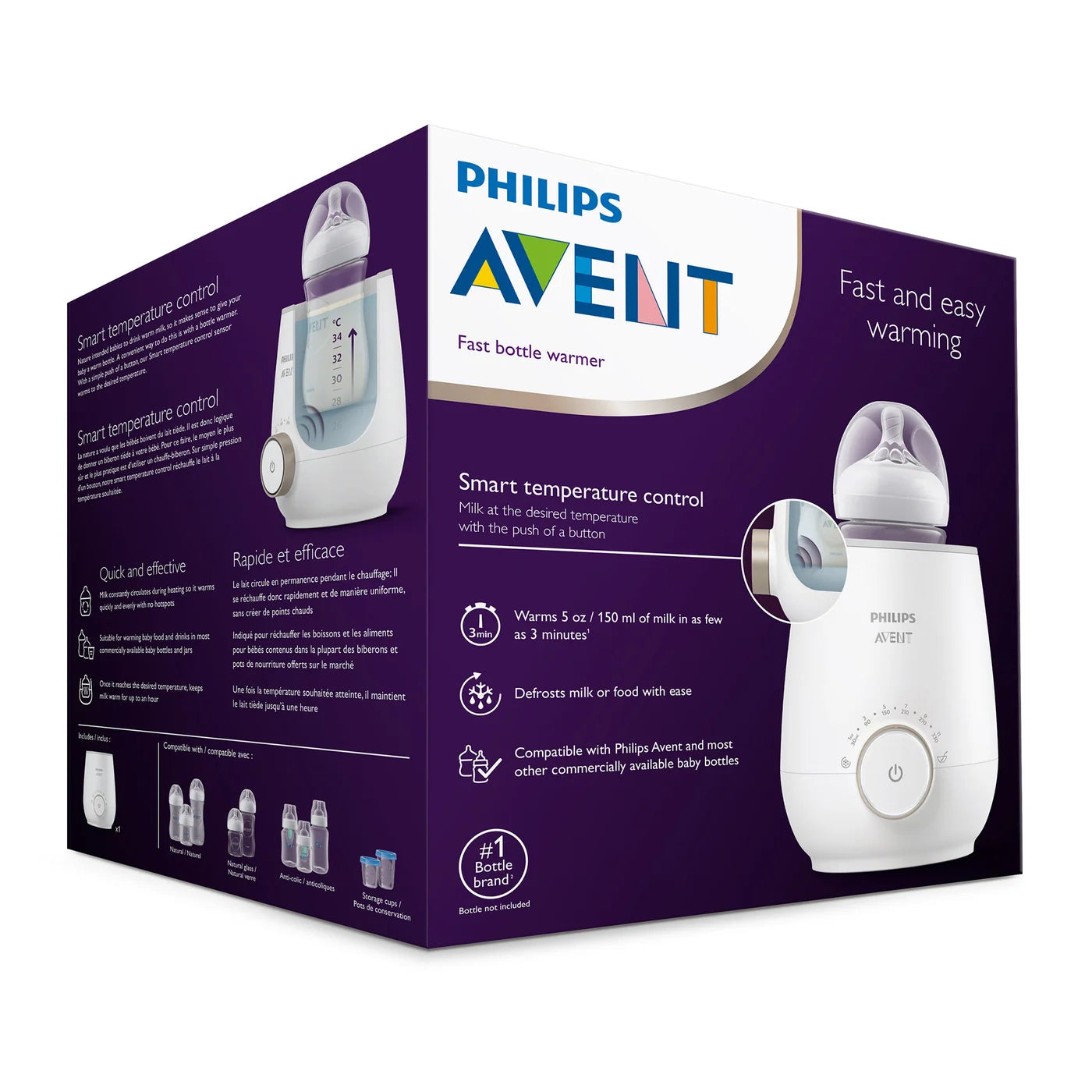 Philips AVENT Fast Baby Bottle Warmer – Love Me Do Baby Maternity